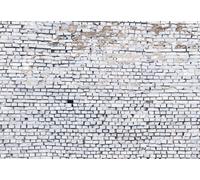 White brick Wall Mural Photo Wallpaper 368x254cm for bedroom and living room