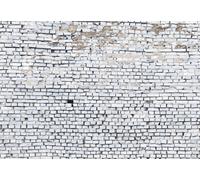 Wall Mural Photo Wallpaper 368x254cm White brick effect wall large size decor