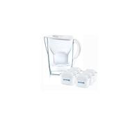 (White) BRITA Marella Cool Water Jug & 6 MAXTRA+ Filters