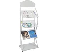 White Brochure3 ketStand Recept AreaEasy to Mount Pfor Waiting Room Business Office and Event Spaces