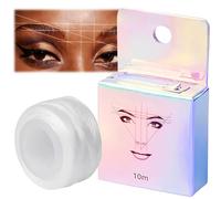 White Brow Mapping String, Eyebrow Mapping String - White Microblading Thread for Precise Brow Mapping & Waxing, Single Color Permanent Makeup Tool (10m/32.8ft)