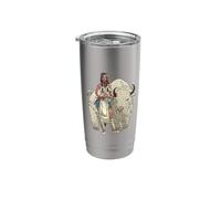 White Buffalo Woman Stainless Steel Insulated Tumbler