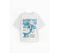 White Buon Appetito Graphic T-Shirt 11 years