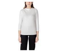 White Buttoned Knitwear Long Sleeve XS