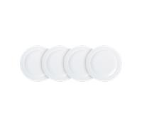 White By Denby Dinner Plates - Set Of 4 -