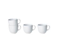 White By Denby Small Mugs - Set Of 4 -