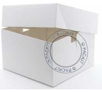 White Cake Boxes 12" x 12" x 6" Inch Wedding Birthday