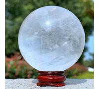 White Calcite Quartz Sphere Crystal Ball Ornaments (Size : 80-100g)