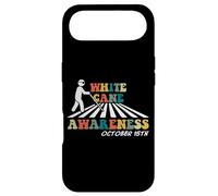 White Cane Awareness October 15th Retro Vintage Case for iPhone Air