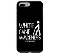 White Cane Awareness October 15th White Cane Safety Day Case for iPhone 7 Plus/8 Plus