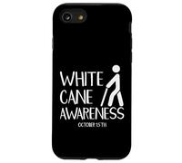White Cane Awareness October 15th White Cane Safety Day Case for iPhone SE (2020) / 7/8
