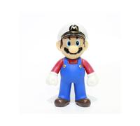 (White Cap Mario 5'') Mario Super New Bros Odyssey Collectible Plastic Pvc Action Figure Toy Doll Kid