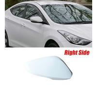White Car Passenger Right Side Rear Mirror White Car and practical to use easy to install or it will not fit if any differeces please contact with us before purchase