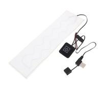 White Carbon Fiber Neckerchief Heater 5v/2a Adjustable 35-55c | Quick Heating, Comfortable Wear, for Scarves, Quilts, Clothes and Gloves