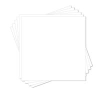 White Cardstock 12x12-24 Sheets Cardstock Paper, Goefun 80lb White Card Stock Paper for Card Making, Cricut, Crafting, Scrapbook, Photo Albums
