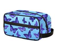 White Cat Travel Toiletry Bag for Men ,Animals Cat Hanging Dopp Kit - Waterproof Shaving Bag Bathroom Bags Wash Bag for Toiletries Accessories, Color4, 10.5"L x 4.4"W x 5.3"H