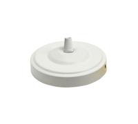 White Ceiling Rose Light Fitting 108mm Round Canopy Plate With Accessories For Vintage Pendant Lights Chandeliers And Hanging Lamp