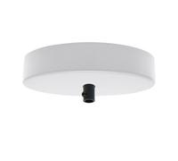 LEDSone Chrome Industrial Metal Lamp Shade 22cm Wide, 10cm Height,Vintage Cone Pendant Light Cover, Modern Retro Ceiling Lighting for Kitchen, Dining Room Easy Fit Light Shade (Chrome)