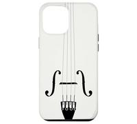 White Cello Minimalist Design for Classical Music Lovers Case for iPhone 12 Pro Max