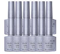 White Ceramic Eye Nail Polish Glue, Cat Eye Gel Nail Polish, Excellent Colour Rendering And Durability for Over 28 Days, For Women Art Supplies (12PC)