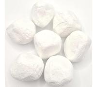 White Ceramic Gas Fire Pebbles Set of 7 Suits Gas & Ethanol Fires