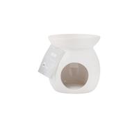White Ceramic Oil Wax Melt Burner 10Cm