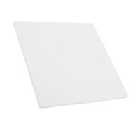 White Ceramic Painting Tile, Square Porcelain Blank for Crafts | 25cm Plain Surface, Glaze and Paint Friendly, Home Decor and Wall Display, Wear Resistant Finish