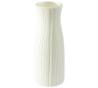 White Ceramic Vase,Small Cute Flower Vase for Pampas Grass,Home,Living Room,Dining Table,Farmhouse,Office Decor,Bedroom,Table,Kitchen Shelf,Mini Flower Vase for Centerpiece Table Wedding Decorations F