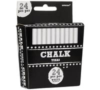 White Chalk Party Accessory - 24 Pcs.