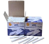 White Chalk Sticks Blackboard Chalk for Chalkboards Dust Free 200 Pack