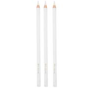 White Charcoal Sketch Pencils, 3Pcs White Highlighter Sketching Pencils for Kids Beginners Artists Sketching Coloring Art Drawing Journaling Portraits