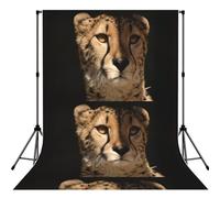 White Cheetah Printed, Photography Backdrop Photo Props 5x7FT Photo Background for Party Home Decoration