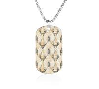 White Chess Pieces Checkmate Fashion Pendant Necklace Chain Personalized Graphic Jewellery