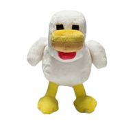 (White Chicken) Minecraft Plush Toy Pixel Doll Children Doll Kids gift