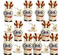 White Chocolate Christmas Figure 44g - Creamy White Chocolate - Perfect for Stockings, Gifting, or Festive Celebrations - Mr (20 x Pack)