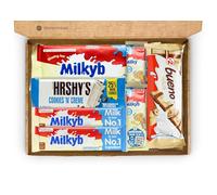 White Chocolate Gift Box | Milkybar Selection Box | Kinder Bueno | Chocolate Hamper | Perfect for a White Choc Lover