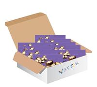 White Chocolate Mini Biscuits 150g - Bite Size Crunchy Cookies with Creamy White Chocolate Coating, Sweet Snack Treat, Perfect for Sharing or Tea Time - mk (16 x Pack)