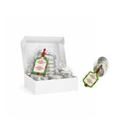 White Chocolate Silver Coins 10 x 60g with Gift Box - White Chocolate Coins Wrapped in a Silver Foil