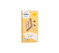 White chocolate tablet with coffee-flavoured filling and roasted nuts Galler Blanc Manon, 180 g