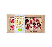 White Chocolate with Raspberries and Blackberries BIO 53 g - CUKIERNIA STAROPOLSKA