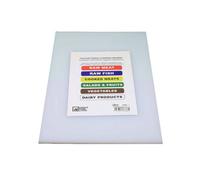 White Chopping Board Pe Plastic Professional Cutting Board For Dairy Products