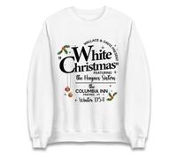 White Christmas Movie Jumper Sweater Wallace & Davis 1954, Retro Holiday Xmas Sweatshirt