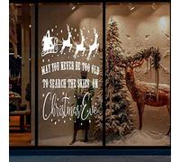White Christmas Wall Sticker May You Never Be Too Old to Search The Skies on Christmas Eve Wall Decal Decor Vinyl Wall Quotes Stickers Ability Motivation Home Decor Wall Decal, 36"