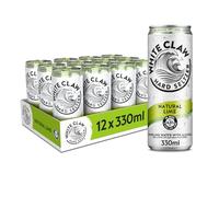White Claw Hard Seltzer Natural Lime 12 x 330ml Cans 4.5% ABV