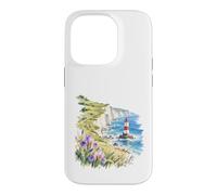 White Cliffs Lighthouse Case for iPhone 14 Pro