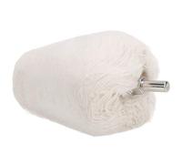 White Cloth Polishing Wheel, Polishing Wheel for Drill, Polishing Wheel Kit White Cloth Polishing Wheel Cone Shape, Power Polisher and Buffer Pads (Conical Type 65mm)