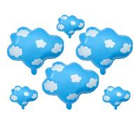 White Cloud Balloons Sky Train Birthday Party Decor Cloud Baby Shower Heaven Sent Baby Shower Decorations Oh the Places You'll Go balloons Two Infinity and Beyond Birthday Decorations Toy Theme Party