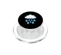 White Clouds Rain Drop Costume Christmas Halloween PopSockets PopGrip for MagSafe