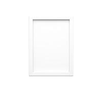 White color frame, 8"x8" size - Rainbow Colour Range Picture/Photo/Poster frame with Perspex Sheet & MDF backing board