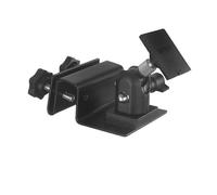 (White Color, One size) Gutter Mount for Ring Super Solar Panel Weatherproof Outdoor Roof Adjustable 180 Degree Swivel Solar Panel Mounting Brackets